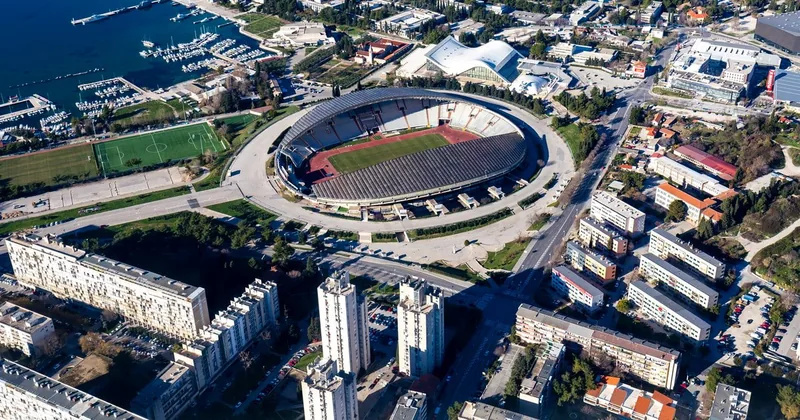 Altstadt-Radtour mit Poljud-Stadion